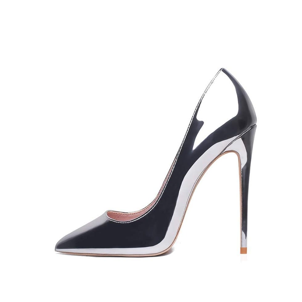 Silver Pumps 