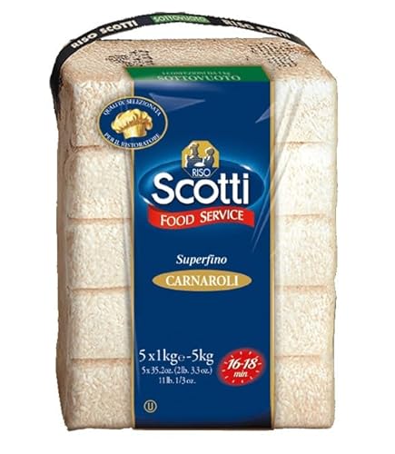 Riso Scotti - Superfino - Carnaroli - Food Service - Qualità Selezionata per il Ristoratore - 5Kg