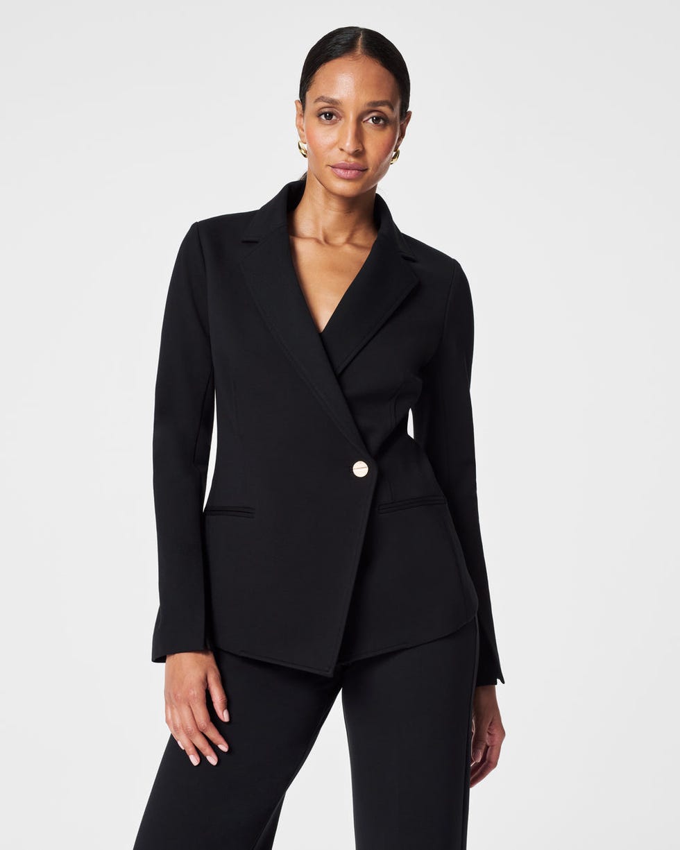 Ponte Asymmetrical Blazer