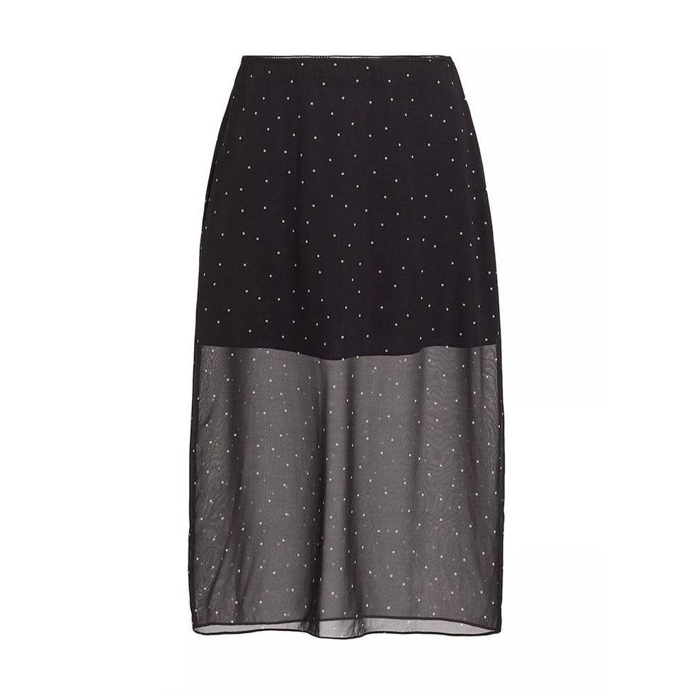 Dot Midi-Skirt