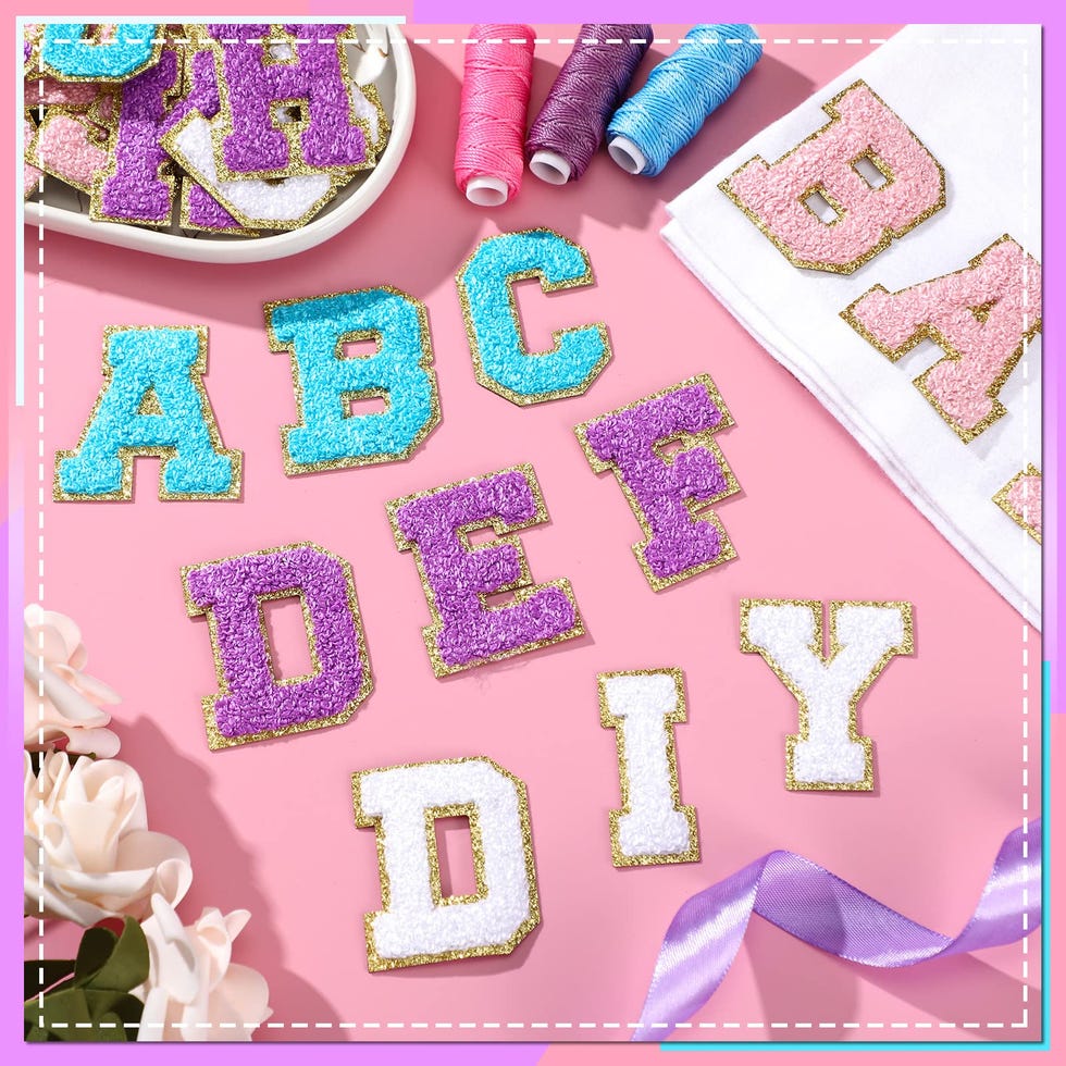 Chenille Letter Patch Set