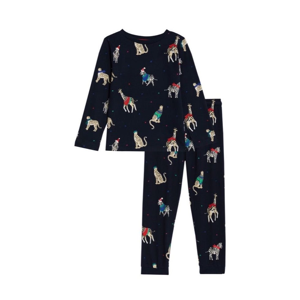 Kids' Animal Party Family Christmas Pyjama Set (1-16yrs)