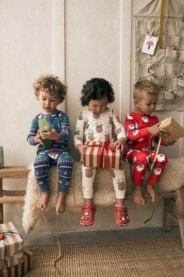 Christmas Character Snuggle Pyjamas 3 Pack (9mths-10yrs)