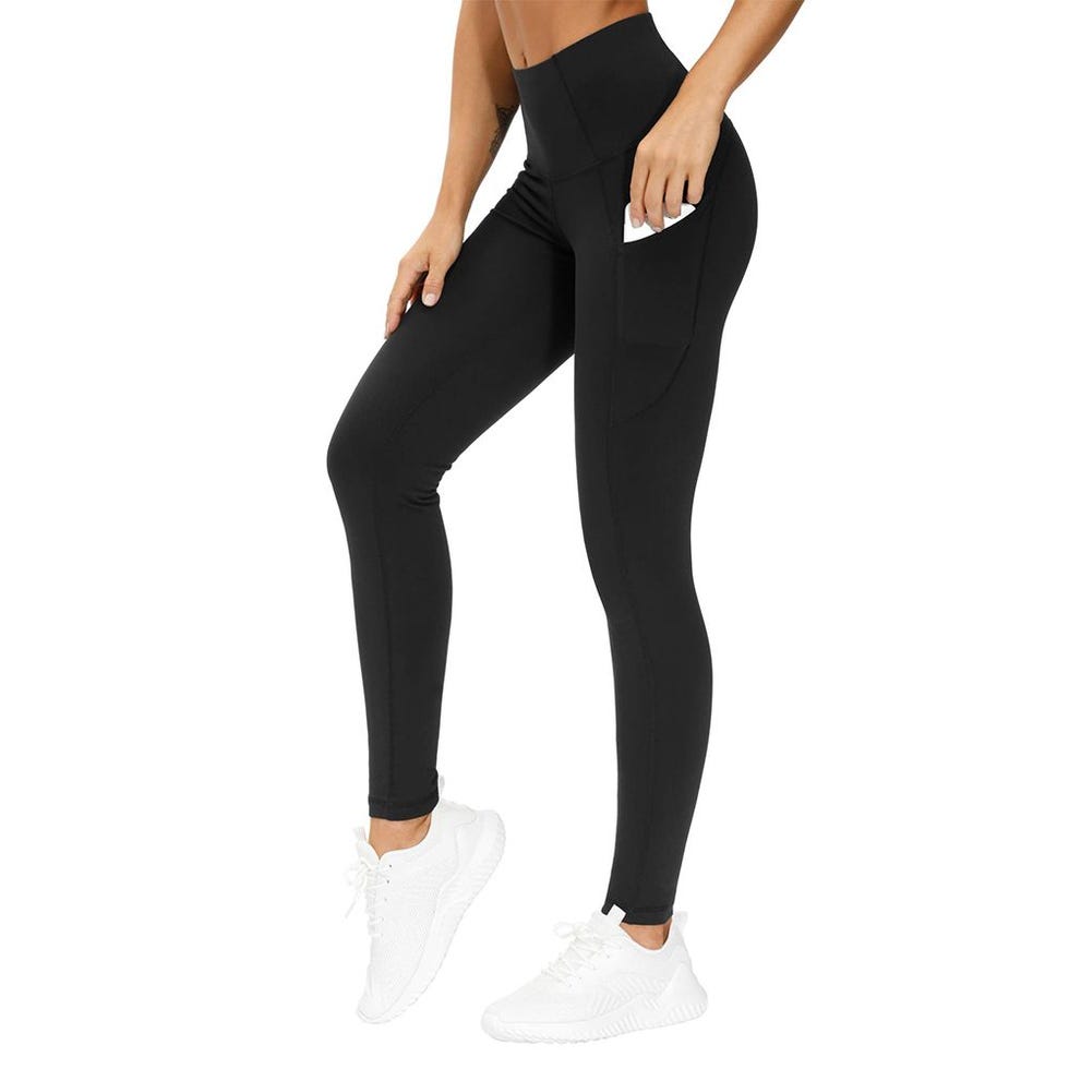 Thick High Waist Yoga Pants with Pockets
