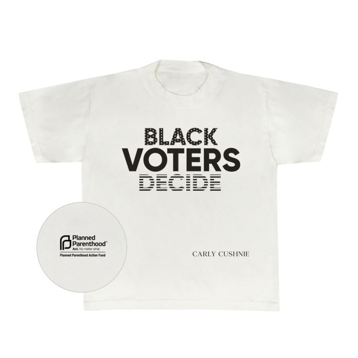 Carly Cushnie Black Voters Decide Boxy T-shirt