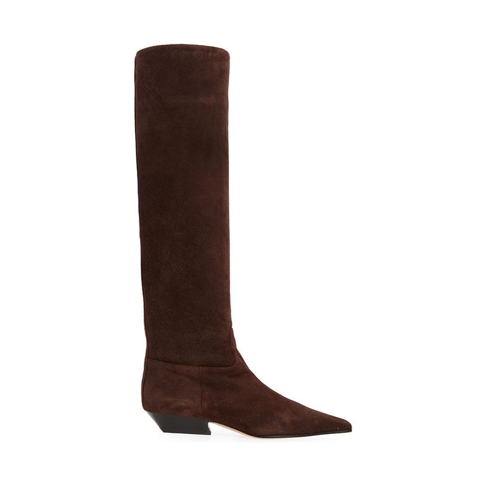 Marfa Suede Knee-High Boot