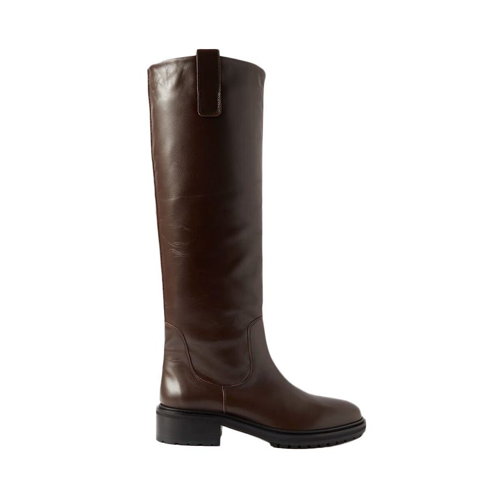 Henry Leather Knee Boots