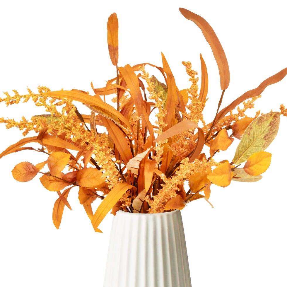 3 ramos de flores artificiales