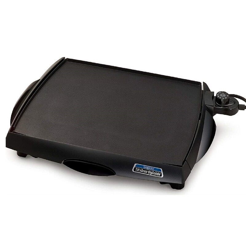 Presto Tilt’nDrain BigGriddle Cool Touch Electric Griddle