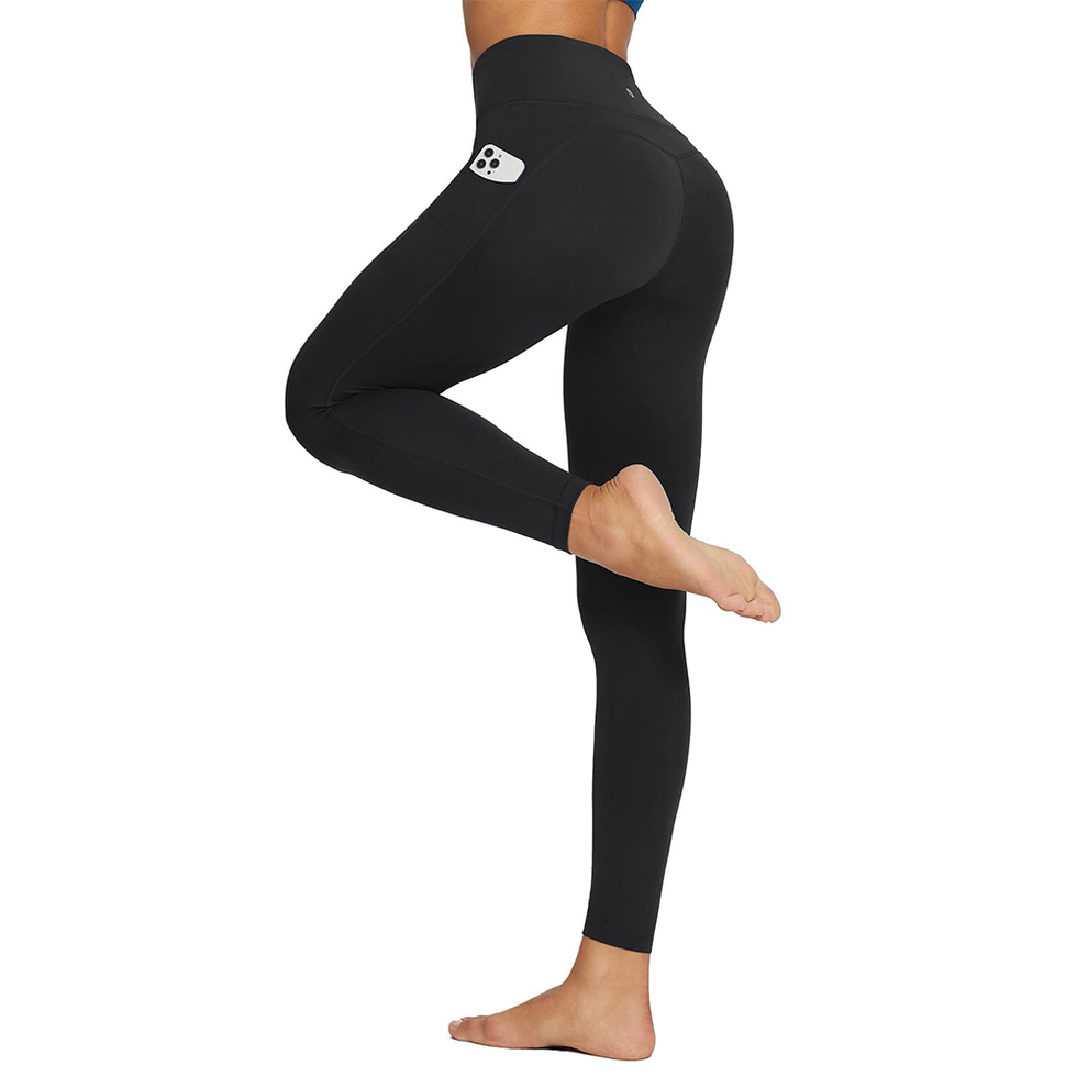 Fitness leggings with phone pocket on sale