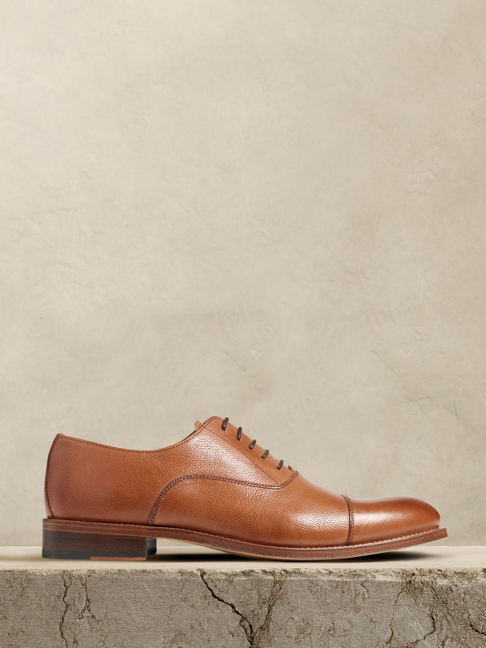 Mesi Leather Cap-Toe Oxford