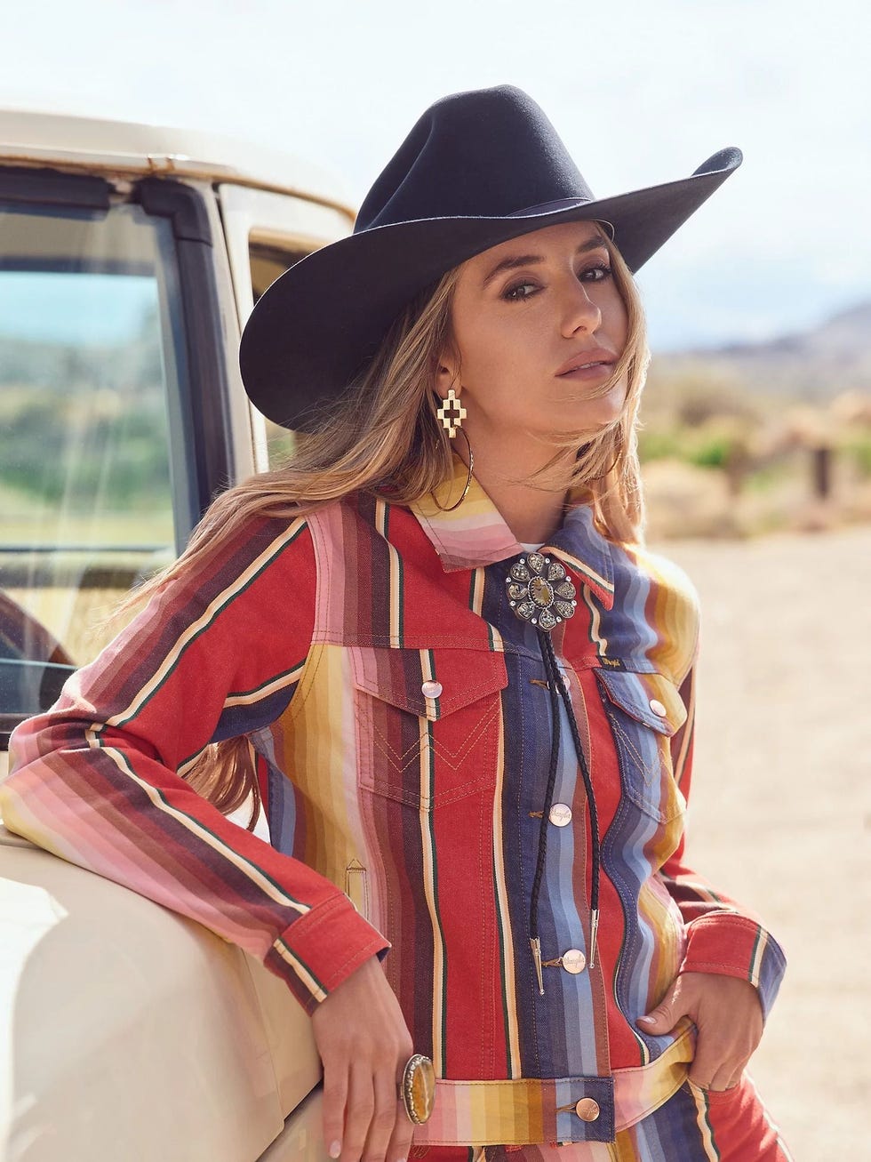 Rodeo Ben Stripe Trucker Jacket