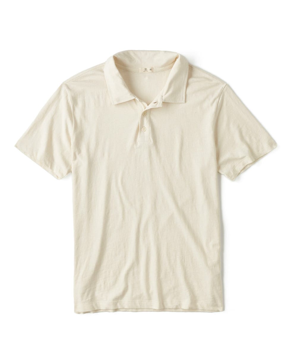 Cotton Hemp Polo Shirt