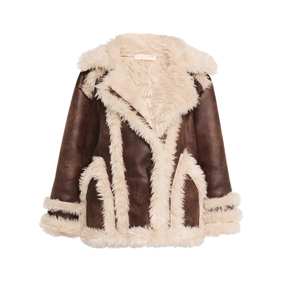 Hal Faux-Shearling Coat