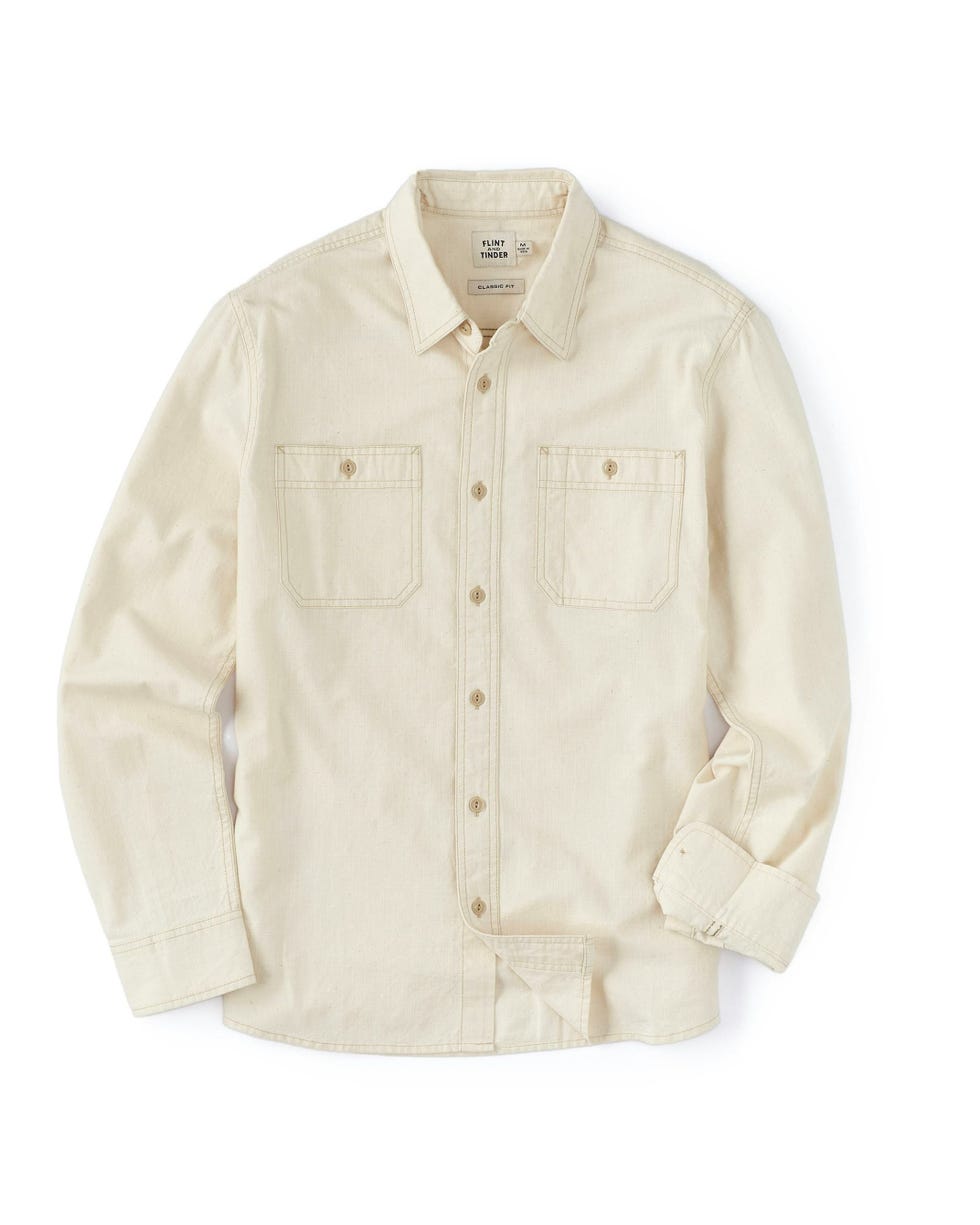 Chambray Utility Shirt