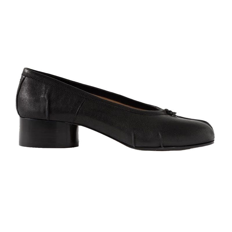 Tabi Leather Ballet Flats