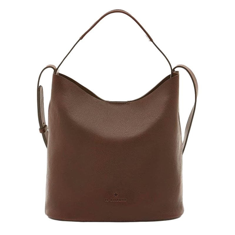 Le Laudi Leather Bucket Bag