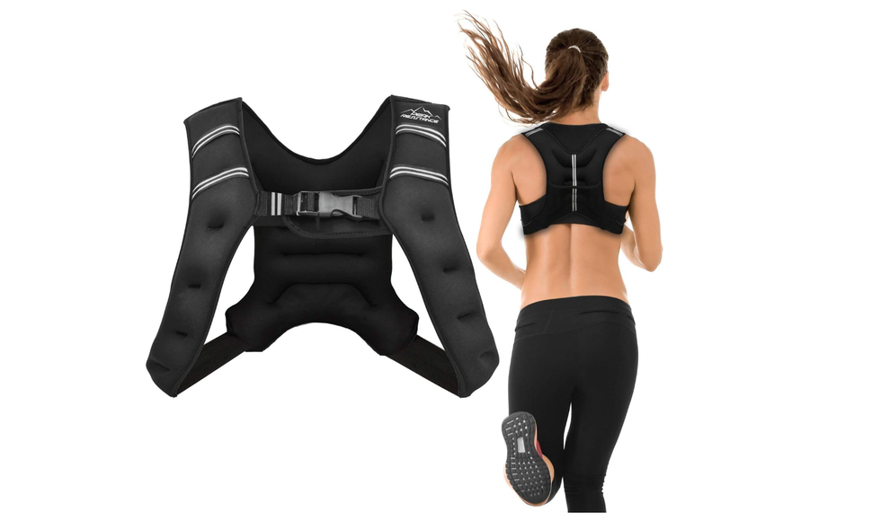 Exercising with weighted vest sale