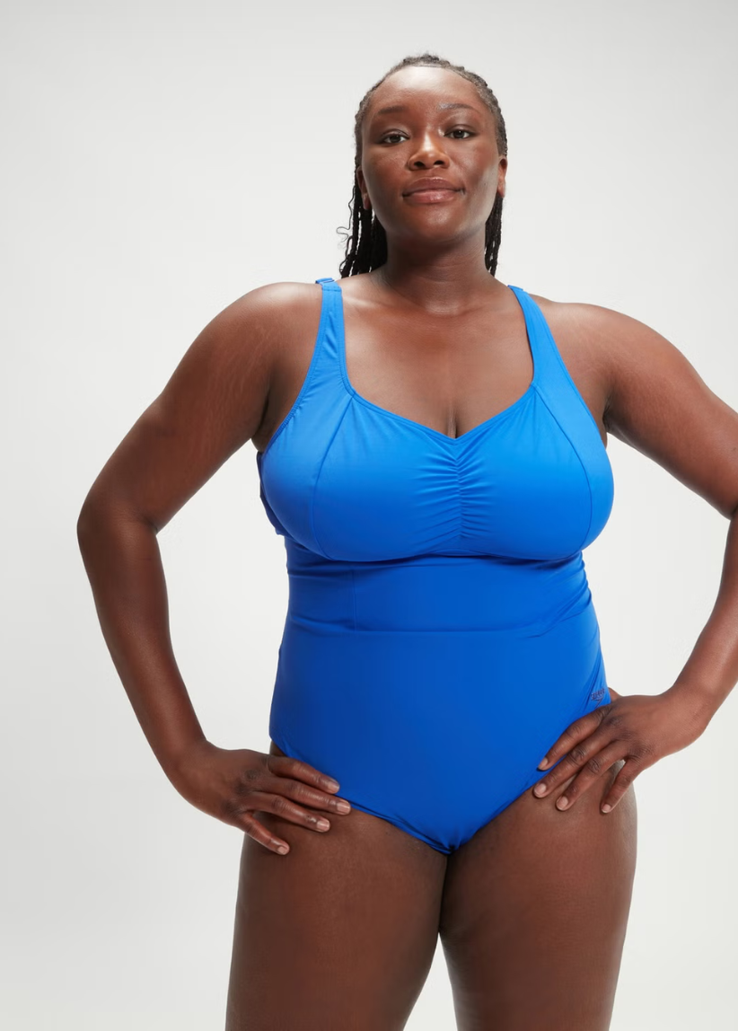 Plus Size Shaping AquaNite Swimsuit Blue 