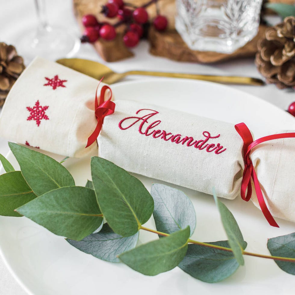 Personalised Reusable Christmas Crackers