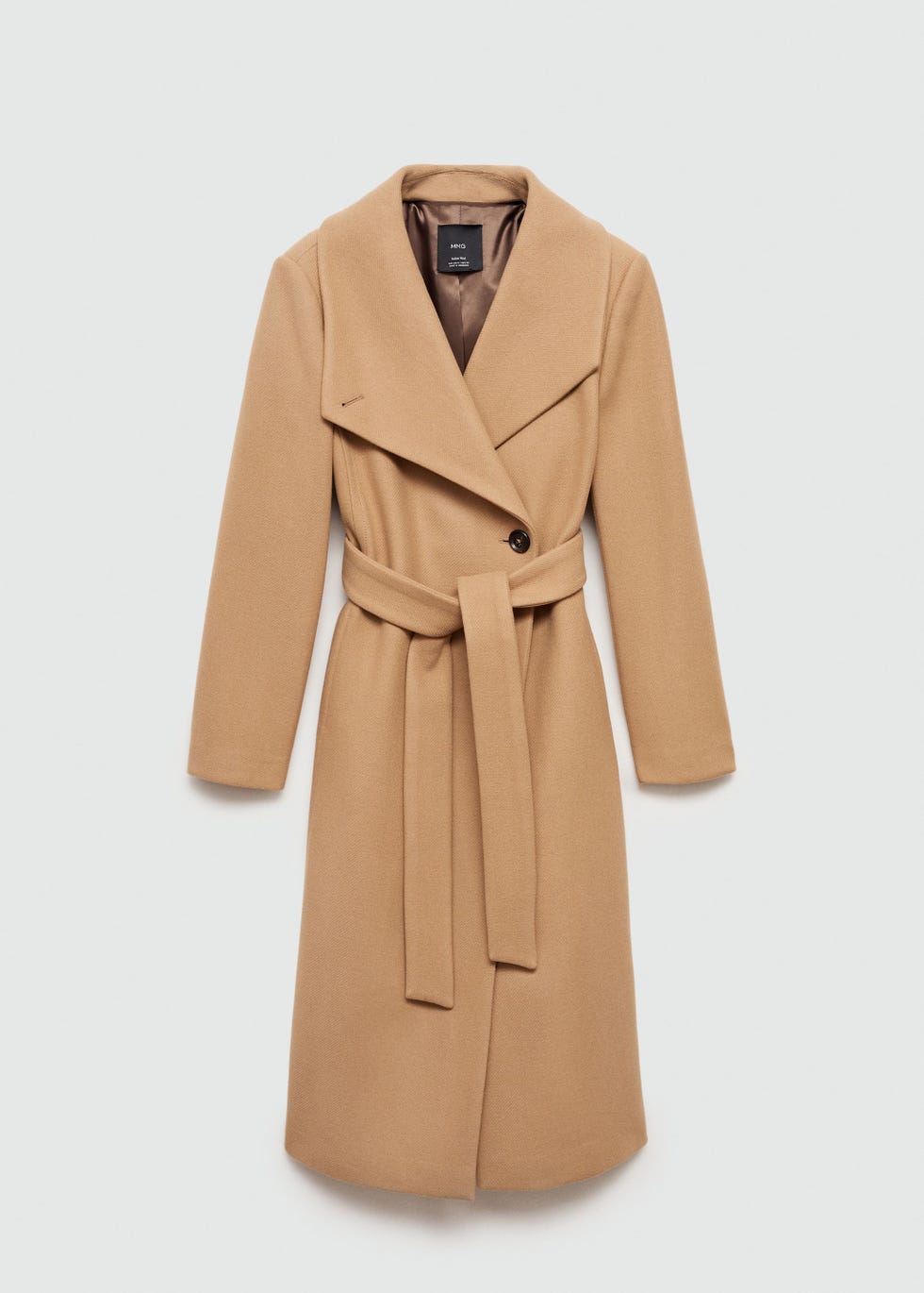 Belted Manteco Wool Coat