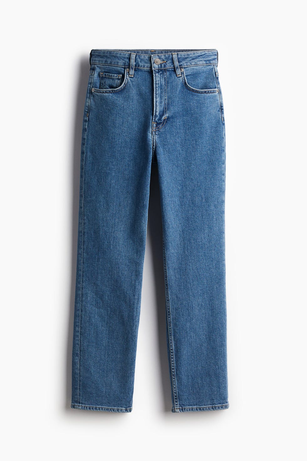 Slim Straight High Ankle Jeans