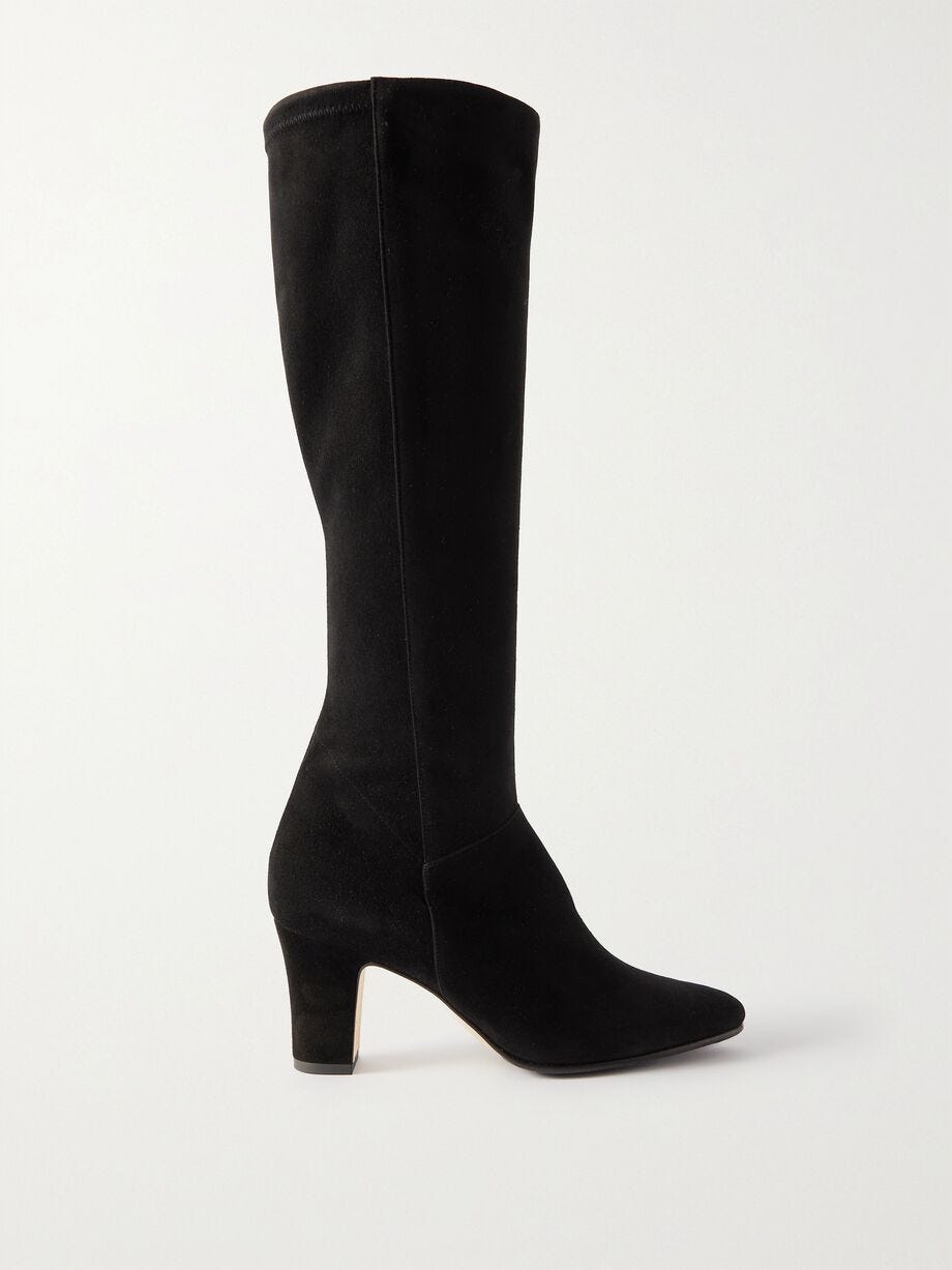 Pitana 70 Suede Knee Boots