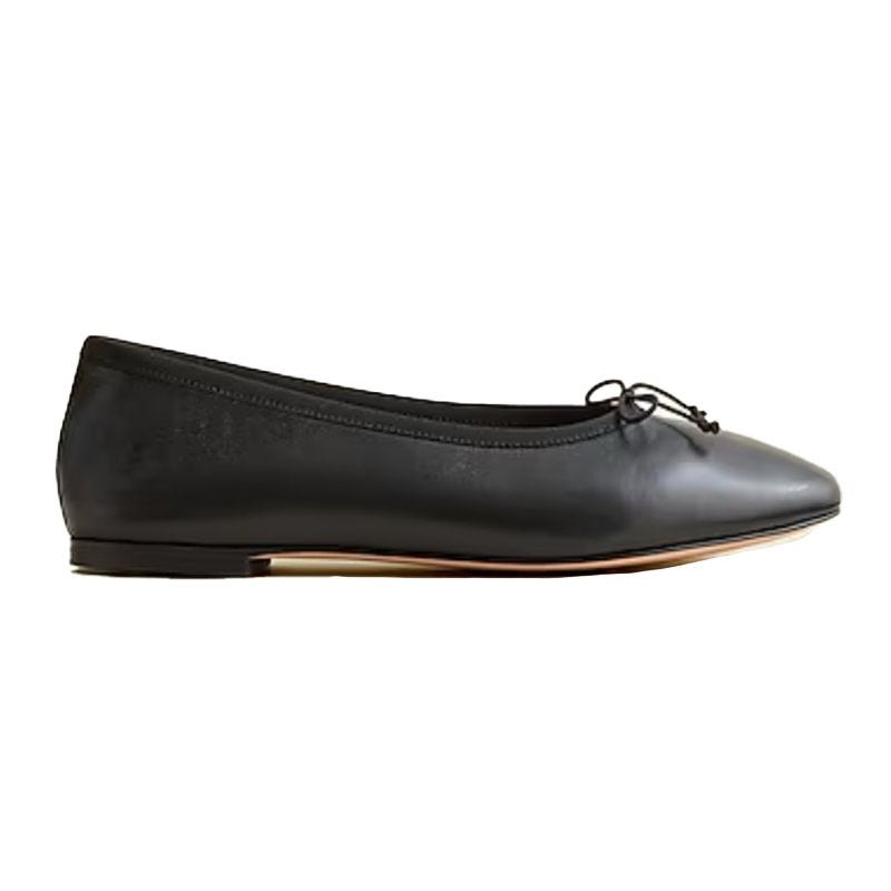 Zoe Ballet Flats in Leather