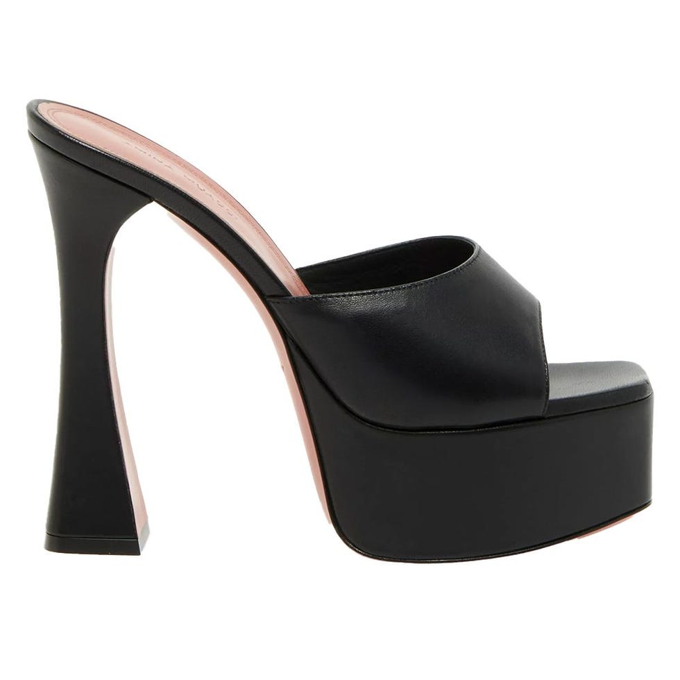 Dalida 140MM Platform Leather Sandals