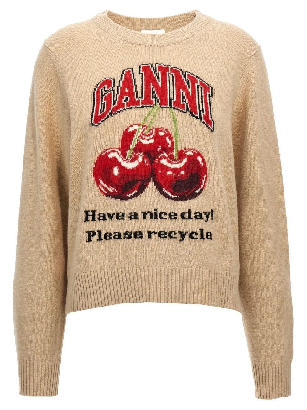 Cherry Crewneck Sweater