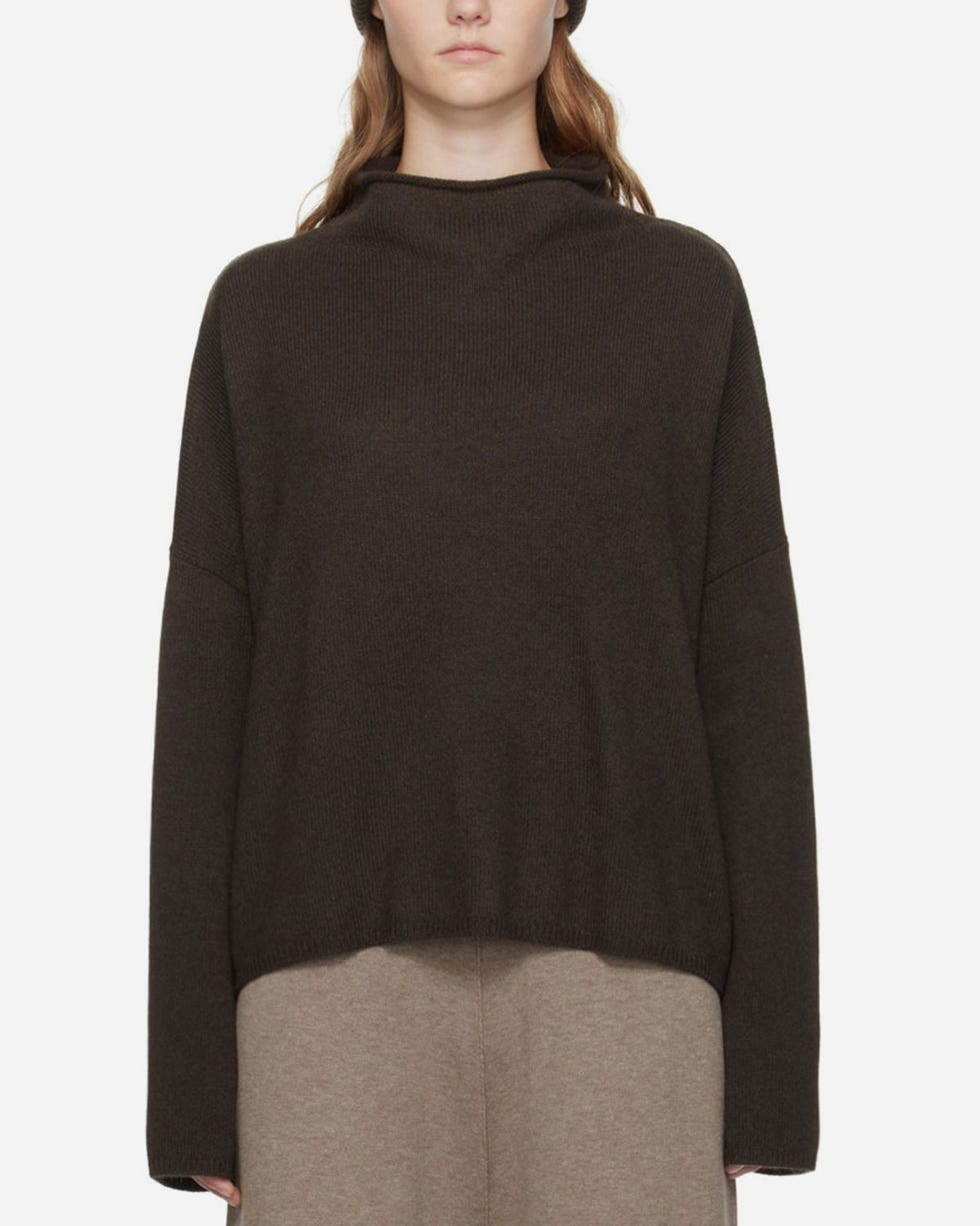 Brown Sandy Turtleneck