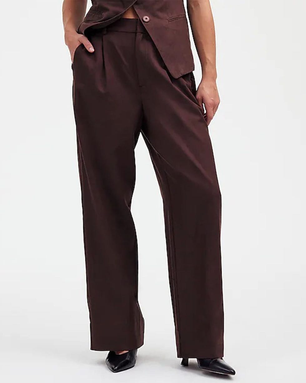 Slouchy Straight Pants