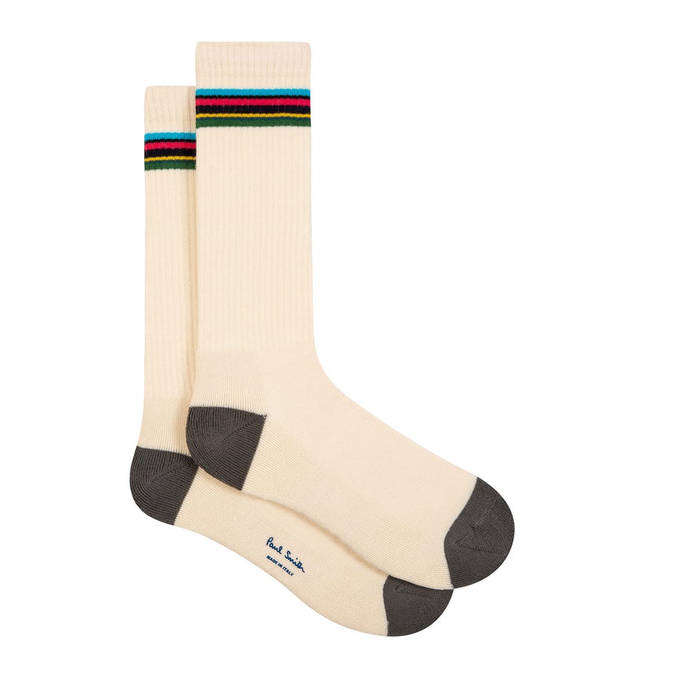 Sporty striped socks