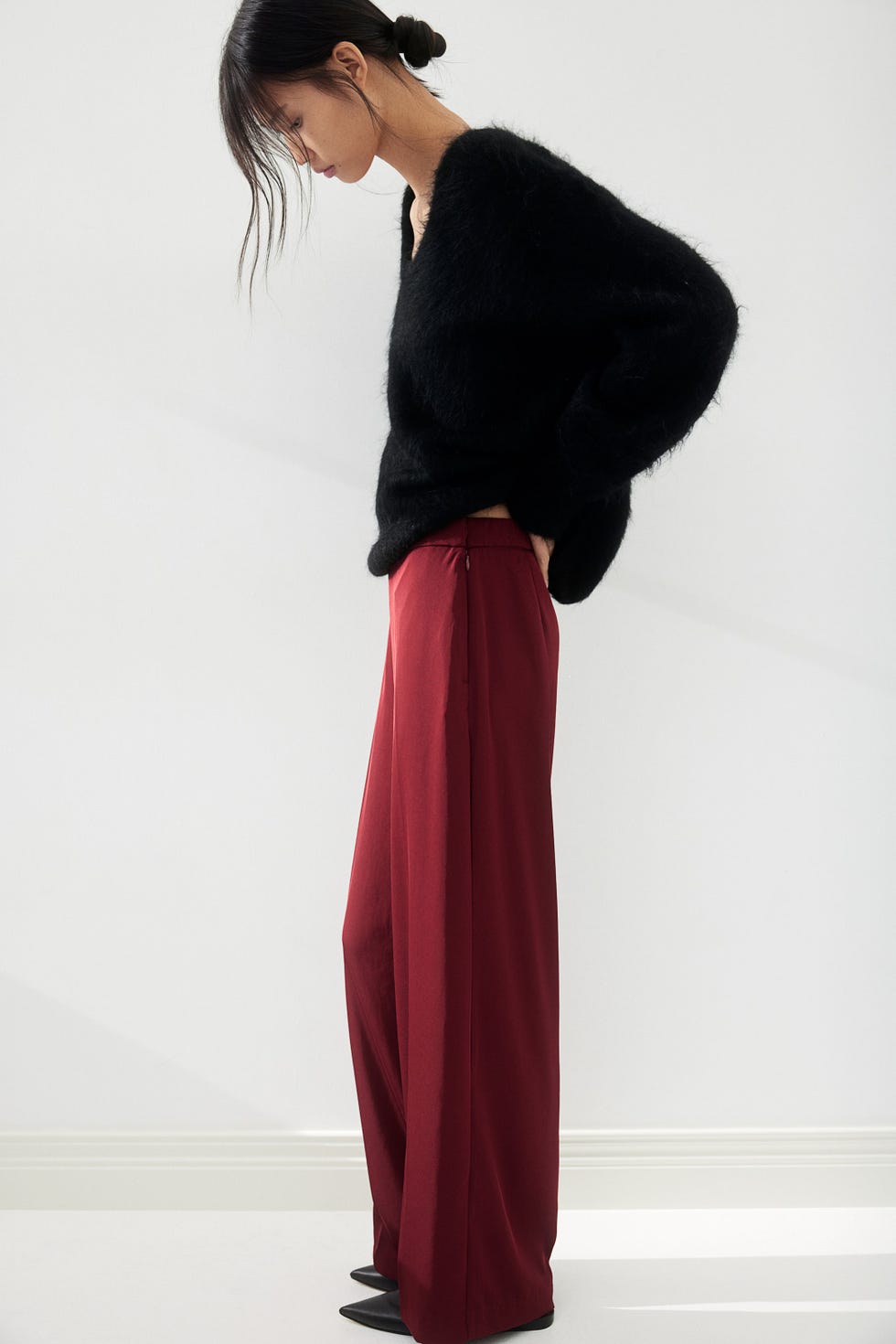 Wide trousers