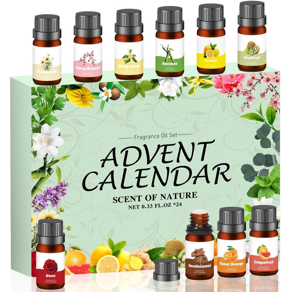 Calendario de Adviento aceites esenciales