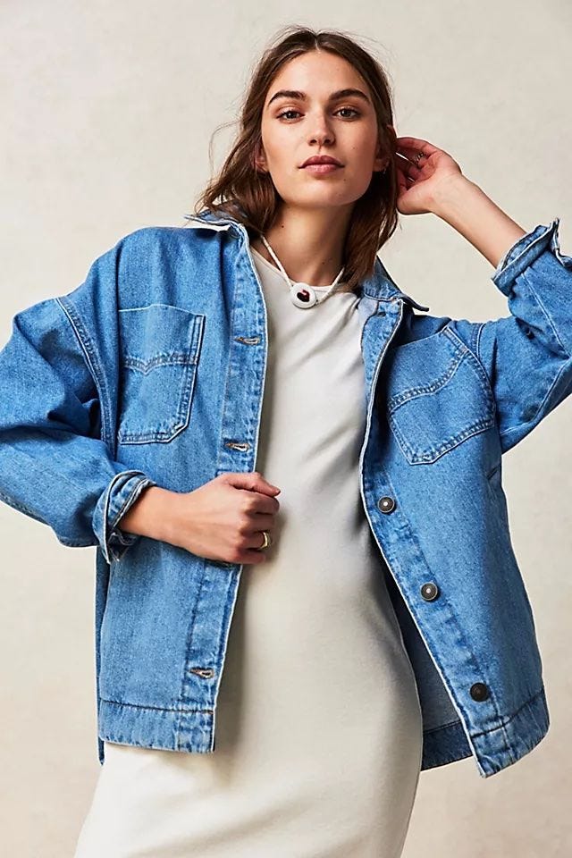 We The Free Madison City Denim Jacket We The Free Madison City Denim Jacket