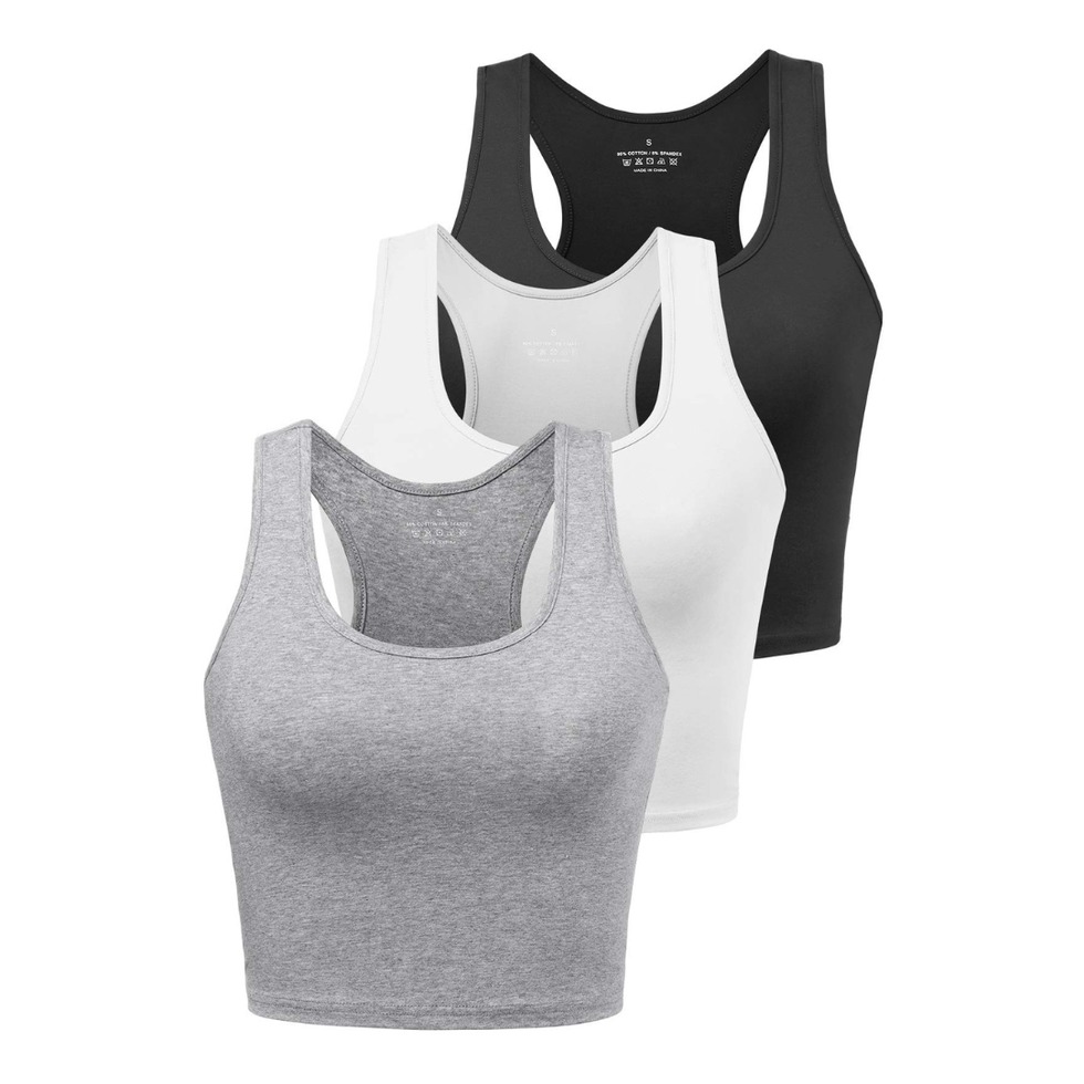 Cropped Athletic Yoga Top