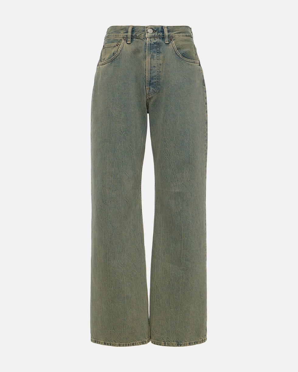 2021F Mid-Rise Wide-Leg Jeans