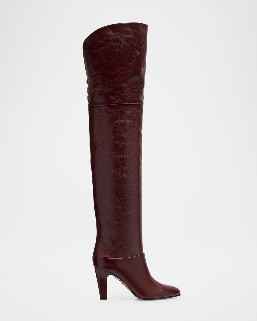 Eve Leather Over-The-Knee Boots