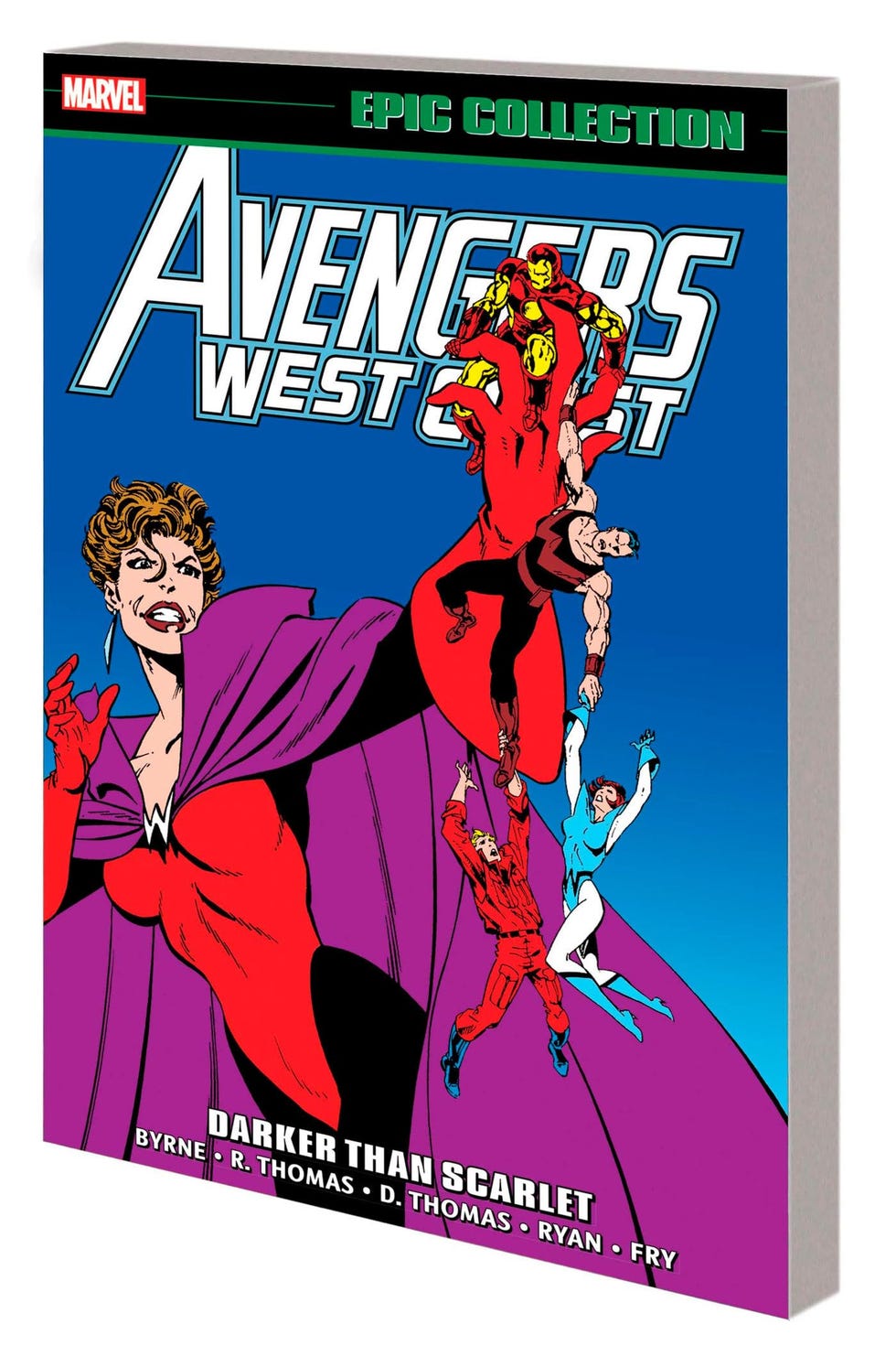 “Darker Than Scarlet,” Avengers West Coast #55 - 63 (1989 - 1990)