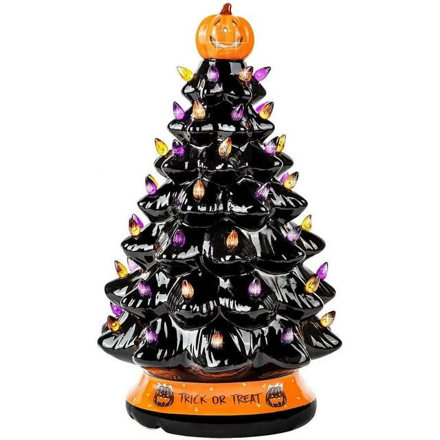 Ceramic Halloween Tree