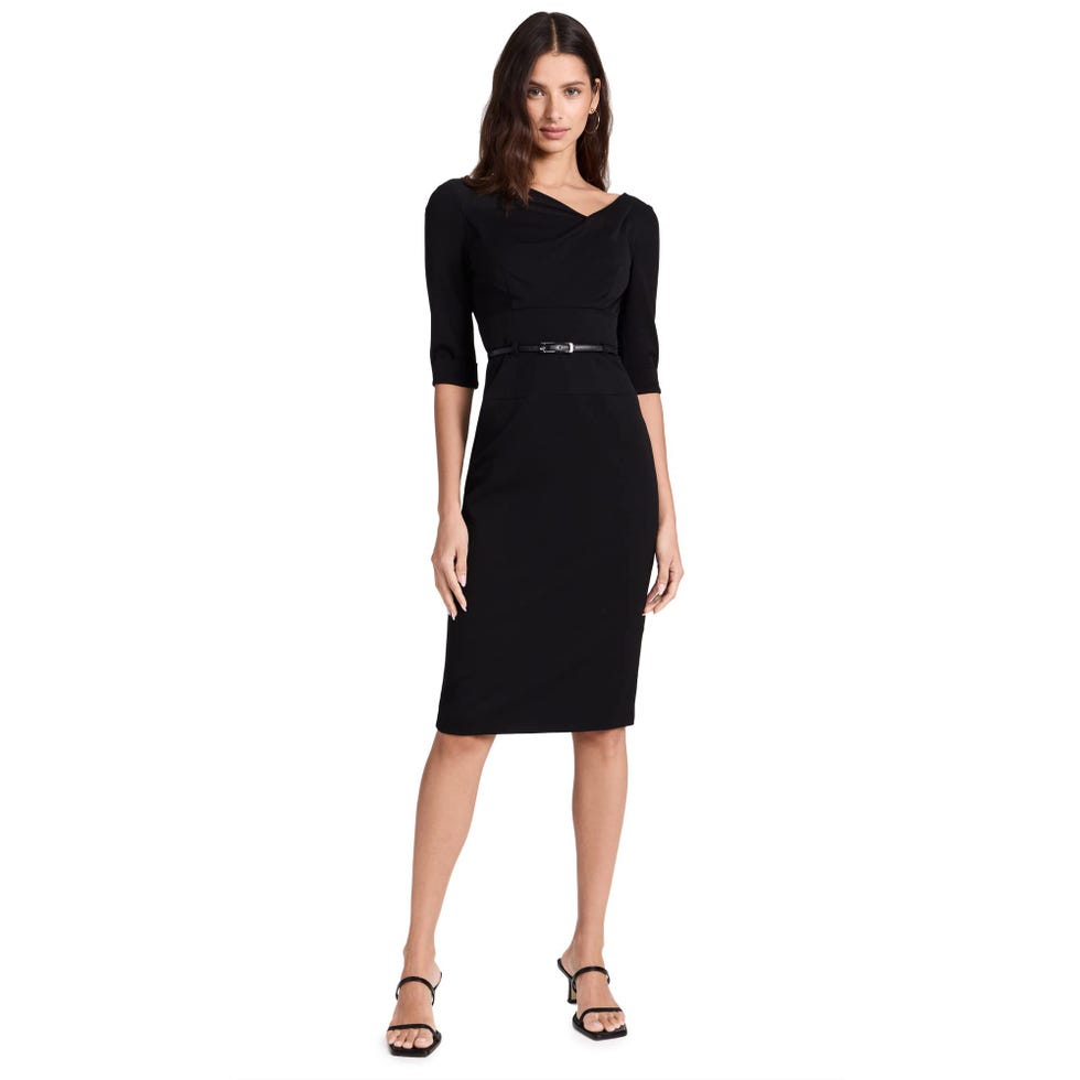 3/4 Sleeve Jackie O Dress