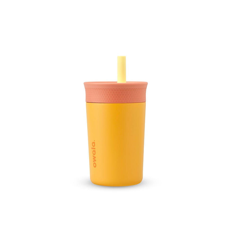 Kids Insulation Tumbler with Spill Resistant Flexible Straw