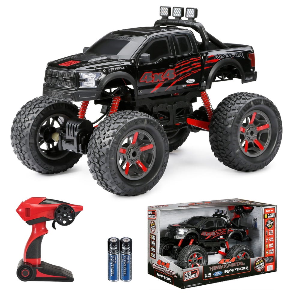 Toy Ford F-150 Heavy Metal 4X4 Black Truck