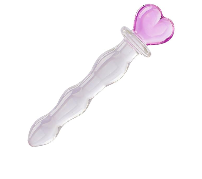 Crystal Glass Pleasure Wand Dildo