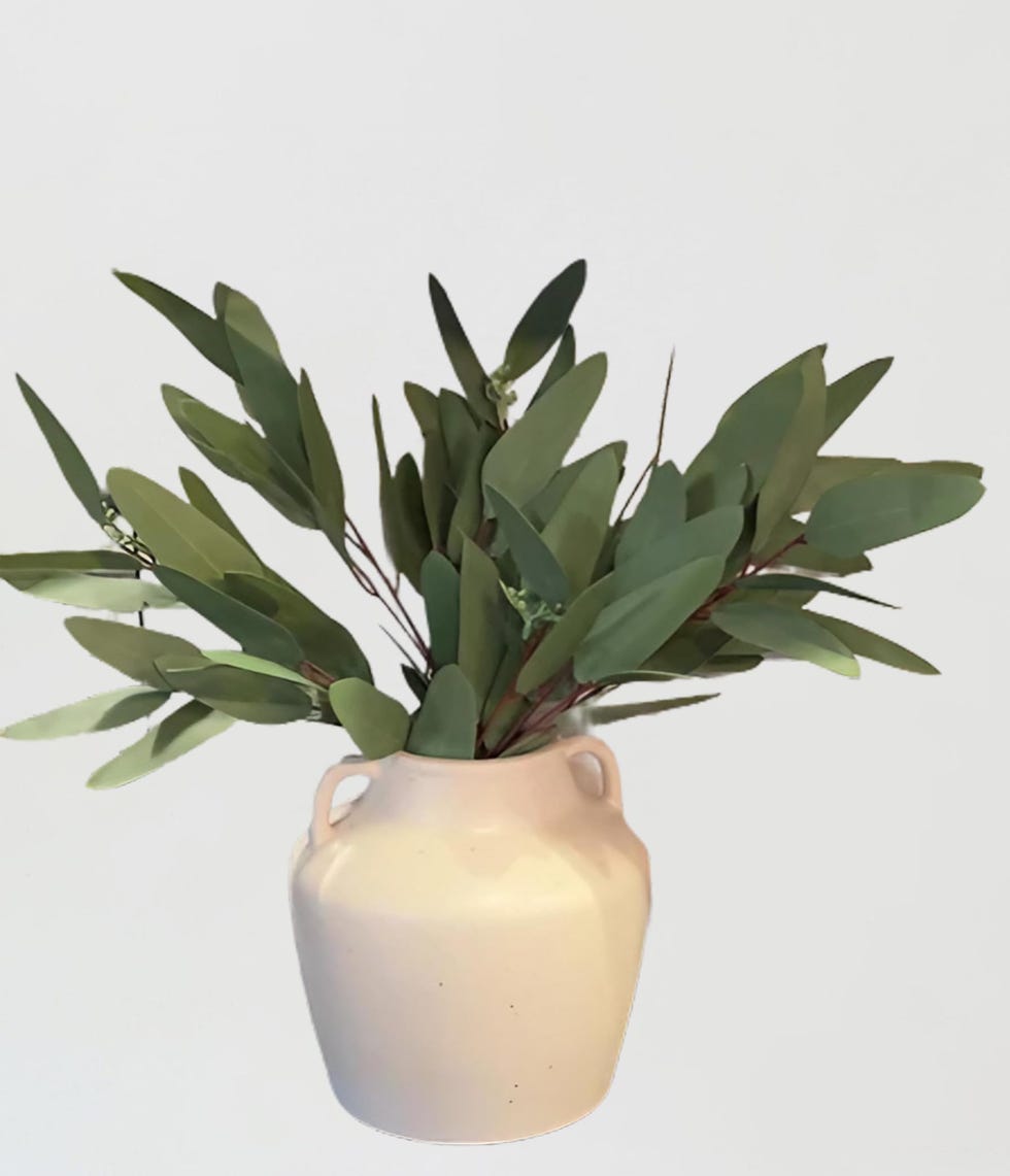 3 Pack Faux Artificial Eucalyptus Stems 