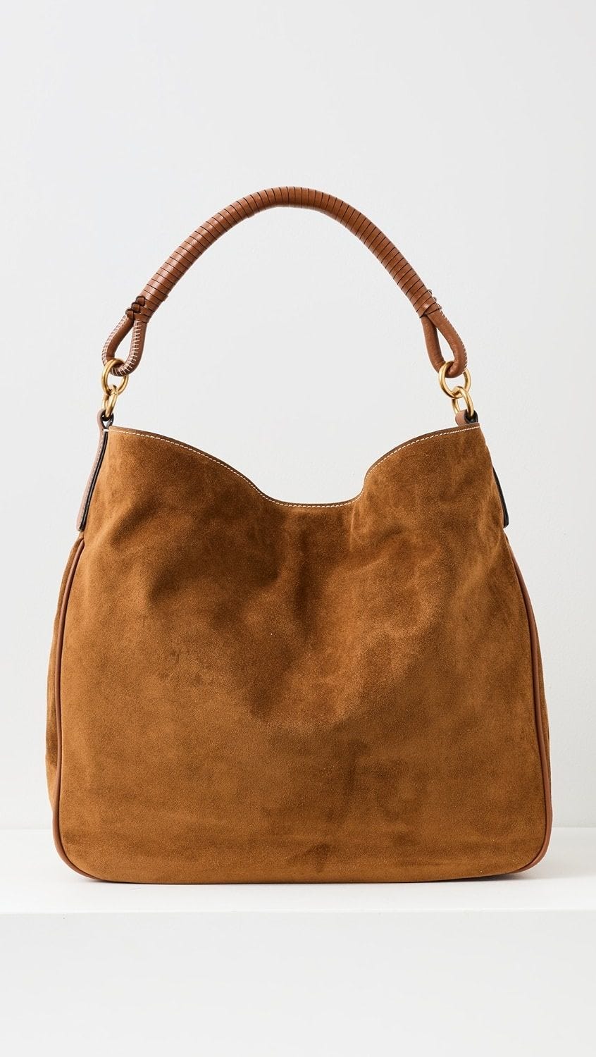 Perry Hobo Bag Tan One Size