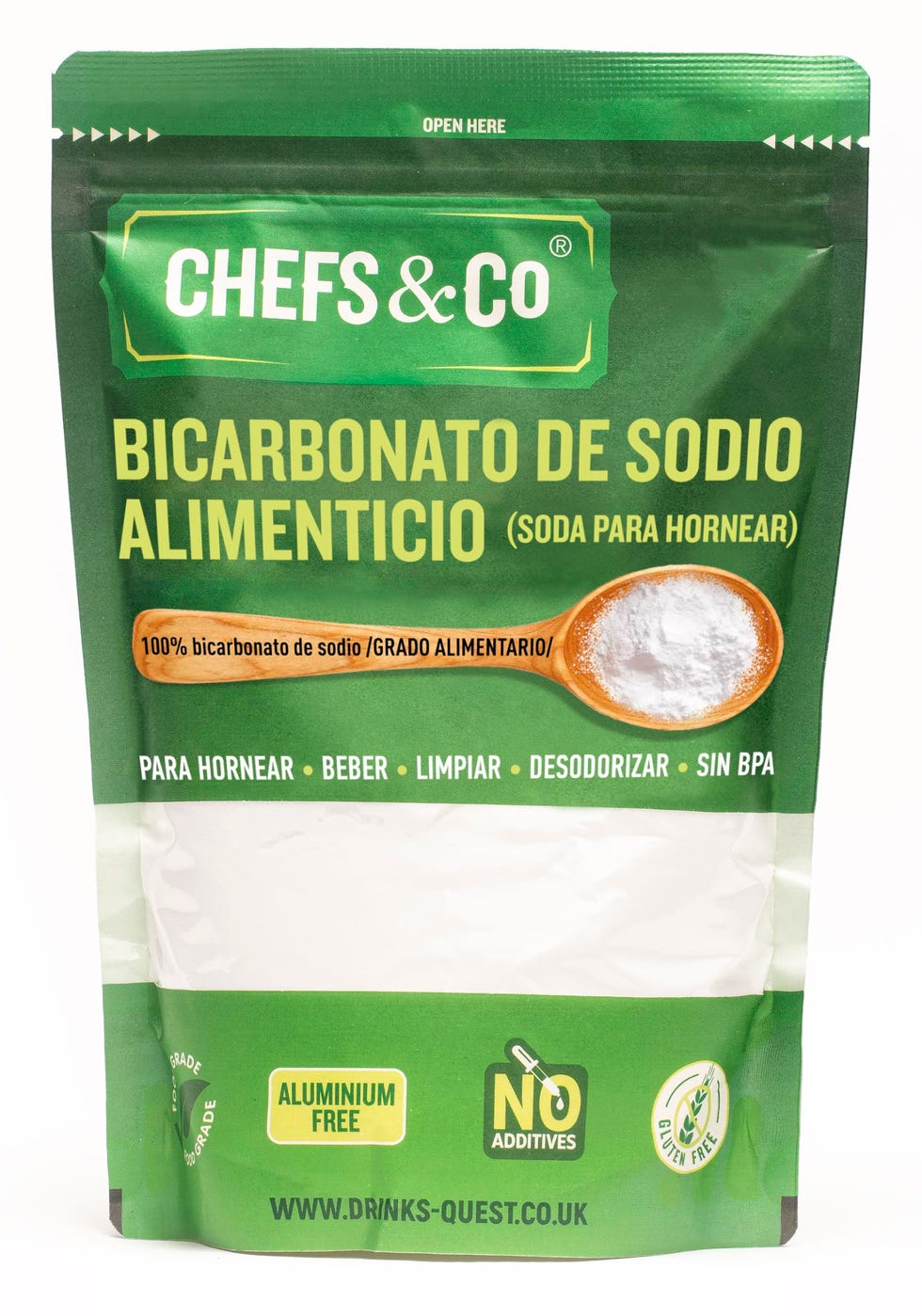 Bicarbonato de sodio (1KG) | Grado Alimentario 