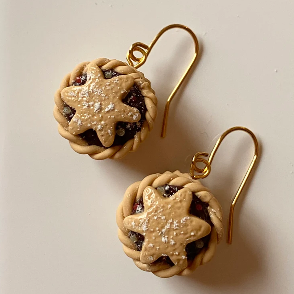 Mince Pie Earrings 