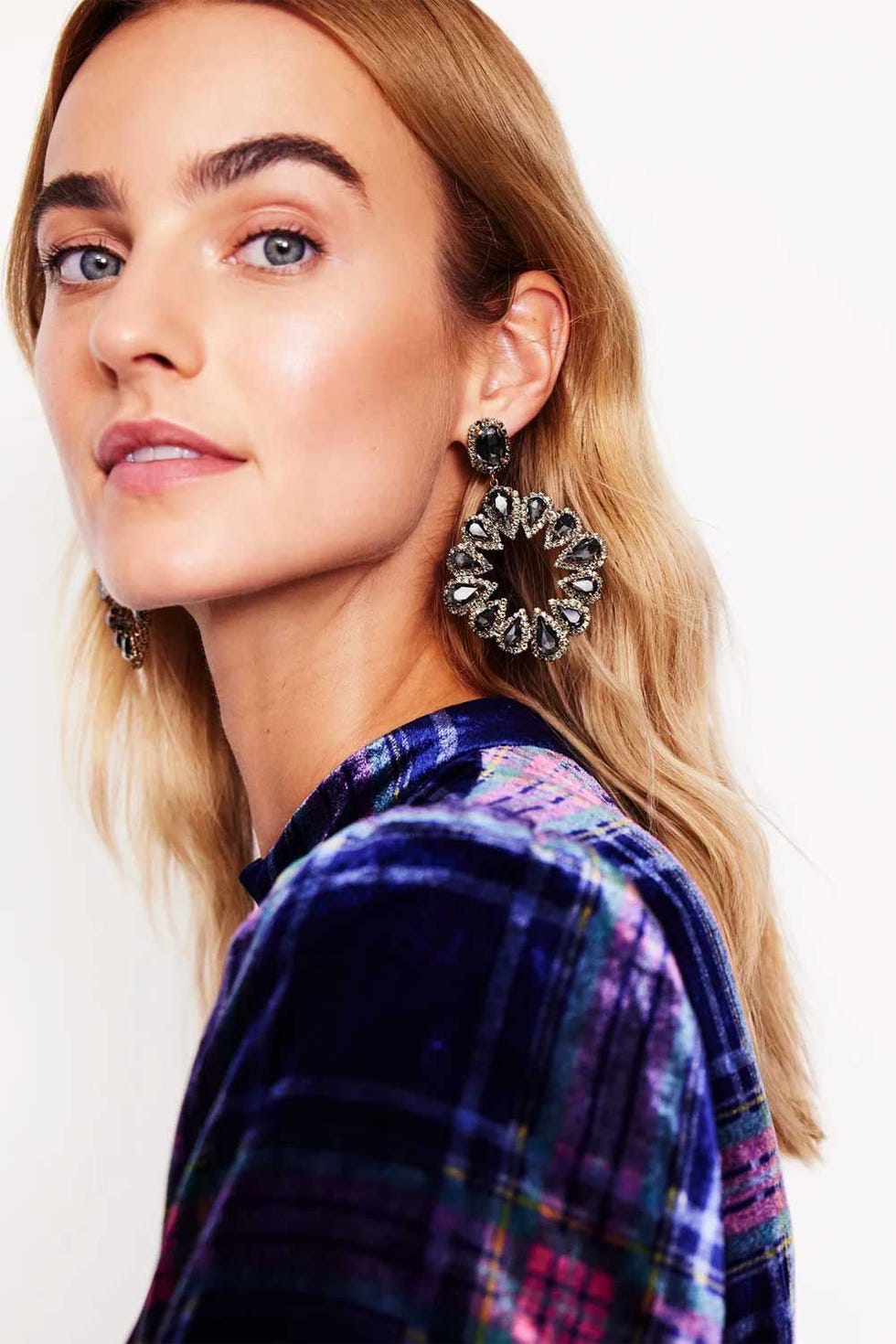 Mega Teardrop Cluster Earrings
